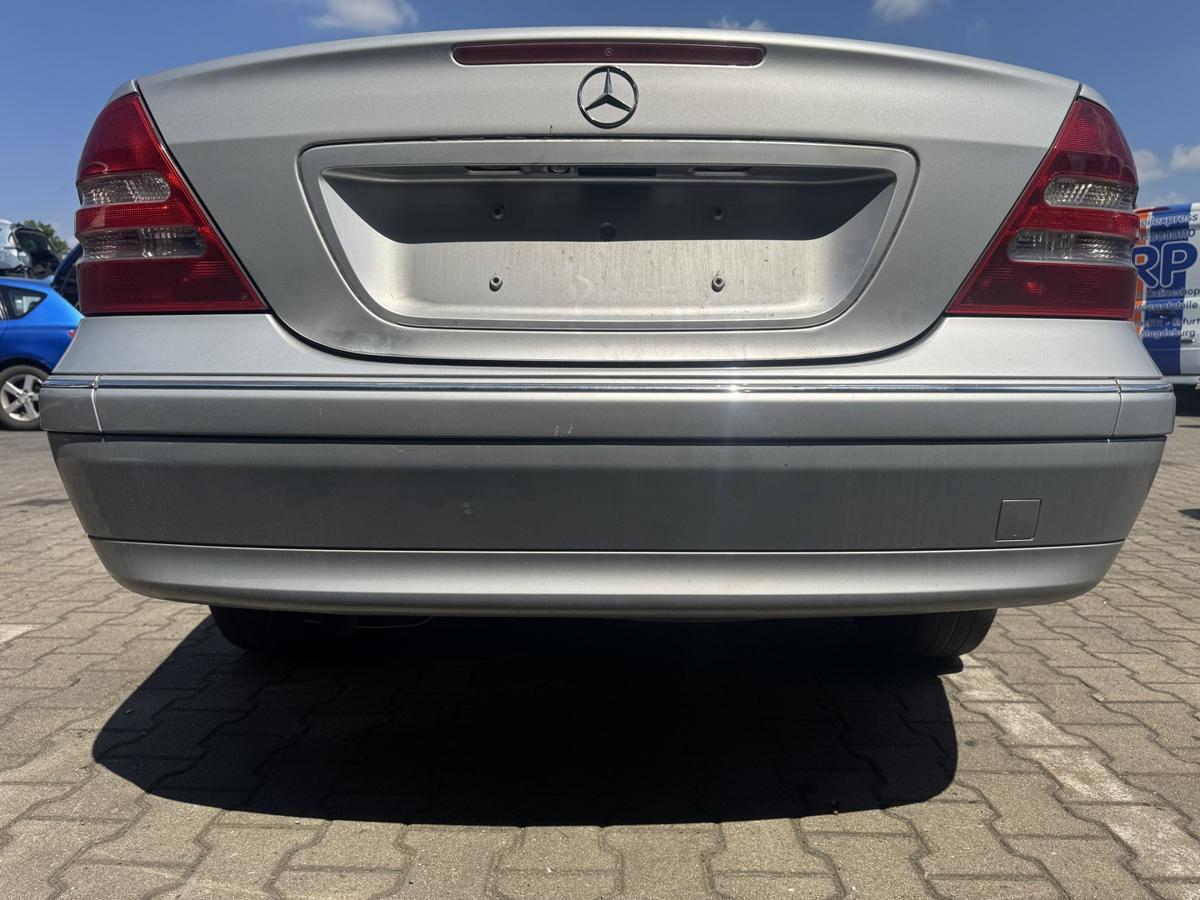Mercedes C Klasse W203 original Sto&szlig;stange Stossf&auml;nger hinten 744 Brillantsilber Limousine Bj.2001